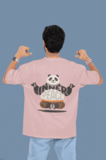 Find Your Zen Inner Peace Panda Tee oversized anime streetwear tee