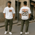 Creative Division 28 oversized anime streetwear tee
