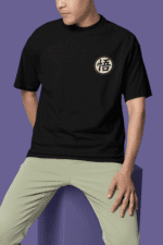 Kid Goku oversized anime streetwear tee