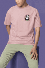 Find Your Zen Inner Peace Panda Tee oversized anime streetwear tee