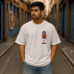Samurai Spirit Oversized Tee | Mist & Cozy - Mist & Cozy