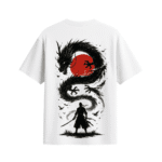 Samurai Spirit Oversized Tee | Mist & Cozy - Mist & Cozy