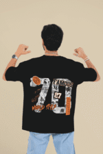 World Famous 70 Street Style Tee oversized anime streetwear tee