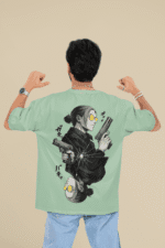 Taro Sakamoto oversized anime streetwear tee