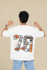 World Famous 70 Street Style Tee oversized anime streetwear tee