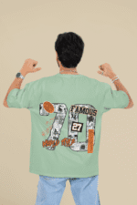 World Famous 70 Street Style Tee oversized anime streetwear tee