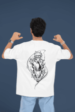 Naruto Kurama Tee oversized anime streetwear tee