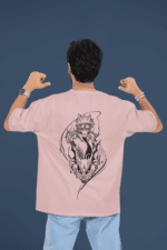 Naruto Kurama Tee oversized anime streetwear tee