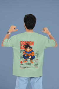 Multiverse Protector Goku oversized anime streetwear tee