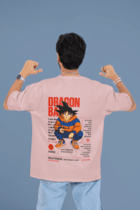 Multiverse Protector Goku oversized anime streetwear tee
