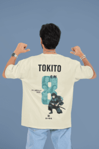 Mist Has a Memory Tokito Oversized Anime Tee oversized anime streetwear tee
