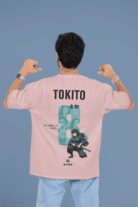 Mist Has a Memory Tokito Oversized Anime Tee oversized anime streetwear tee
