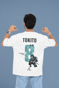 Mist Has a Memory Tokito Oversized Anime Tee oversized anime streetwear tee