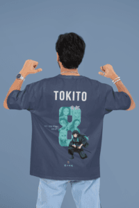 Mist Has a Memory Tokito Oversized Anime Tee oversized anime streetwear tee