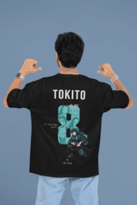 Mist Has a Memory Tokito Oversized Anime Tee oversized anime streetwear tee