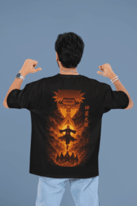 God’s Wrath Unleashed Pain Oversized Anime Tee |