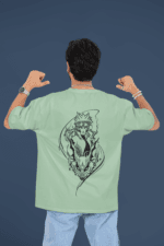 Naruto Kurama Tee oversized anime streetwear tee