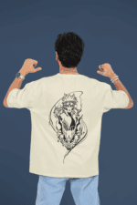 Naruto Kurama Tee oversized anime streetwear tee