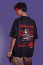 Demon Slayer Tanjiro Tee oversized anime streetwear tee