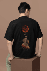Rise of the Yellow Flash Hokage Legacy Tee oversized anime streetwear tee