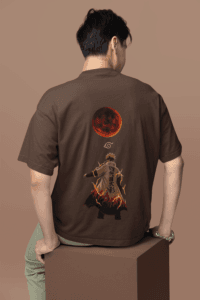 Rise of the Yellow Flash Hokage Legacy Tee oversized anime streetwear tee