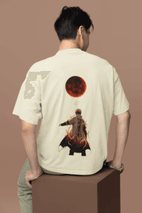 Rise of the Yellow Flash Hokage Legacy Tee oversized anime streetwear tee
