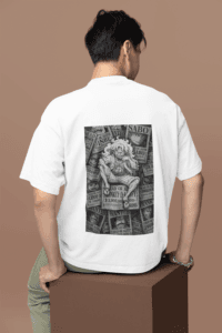 Bounty Unleashed Gear 5 Wanted oversized anime streetwear tee