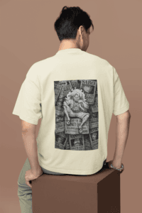 Bounty Unleashed Gear 5 Wanted oversized anime streetwear tee
