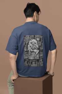 Bounty Unleashed Gear 5 Wanted oversized anime streetwear tee