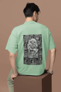 Bounty Unleashed Gear 5 Wanted oversized anime streetwear tee