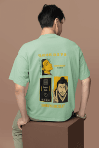 Shibuya Incident Suguru Geto oversized anime streetwear tee