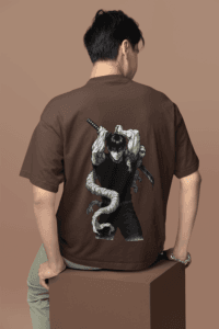 Toji Fushiguro Cursed Slayer oversized anime streetwear tee