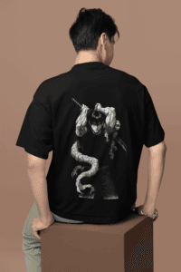 Toji Fushiguro Cursed Slayer oversized anime streetwear tee