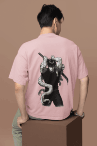 Toji Fushiguro Cursed Slayer oversized anime streetwear tee