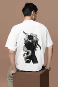 Toji Fushiguro Cursed Slayer oversized anime streetwear tee