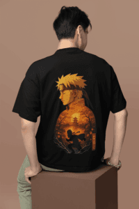 Naruto Legacy oversized anime streetwear tee