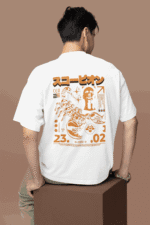 Scorpion Code oversized anime streetwear tee