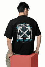Defy Limits Never Give Up Oversized Tee