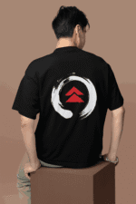 Break the Norm Street Rebel oversized anime streetwear tee