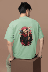 King of Curses Sukuna’s Reign Oversized Tee