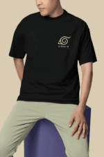 Leaf Legends Team 7 oversized anime streetwear tee