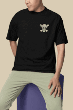 King of the Pirates Luffy Evolution Tee oversized anime streetwear tee