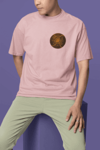 Naruto Kurama oversized anime streetwear tee