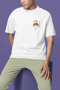 Itachi Tribute Legacy of Shadows oversized anime streetwear tee