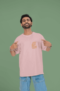 Naruto Chakra Mode oversized anime streetwear tee