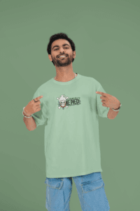 Freedom Over Everything Luffy Pirate King Tee oversized anime streetwear tee