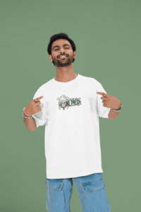Freedom Over Everything Luffy Pirate King Tee oversized anime streetwear tee