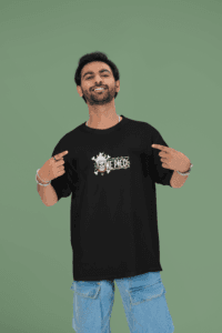 Freedom Over Everything Luffy Pirate King Tee oversized anime streetwear tee