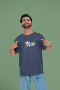 Freedom Over Everything Luffy Pirate King Tee oversized anime streetwear tee