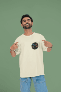 Balance the Elements Avatar oversized anime streetwear tee
